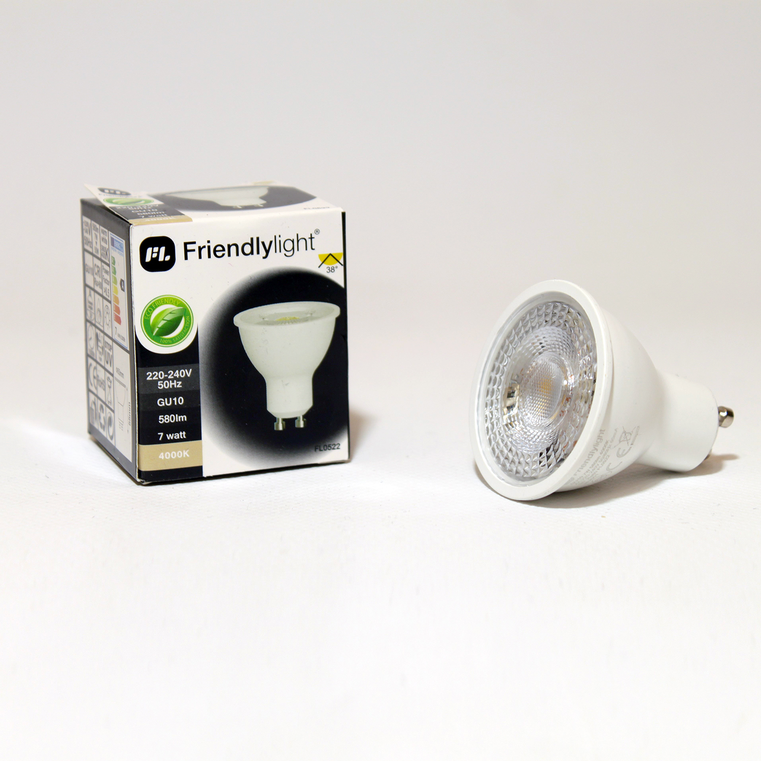 alt_image Лампочка Friendlylight MR16 GU10 7W 36° 4000K FL0522