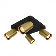 Спот Italux Nesto SPL-23436-4S-BK-BRSS