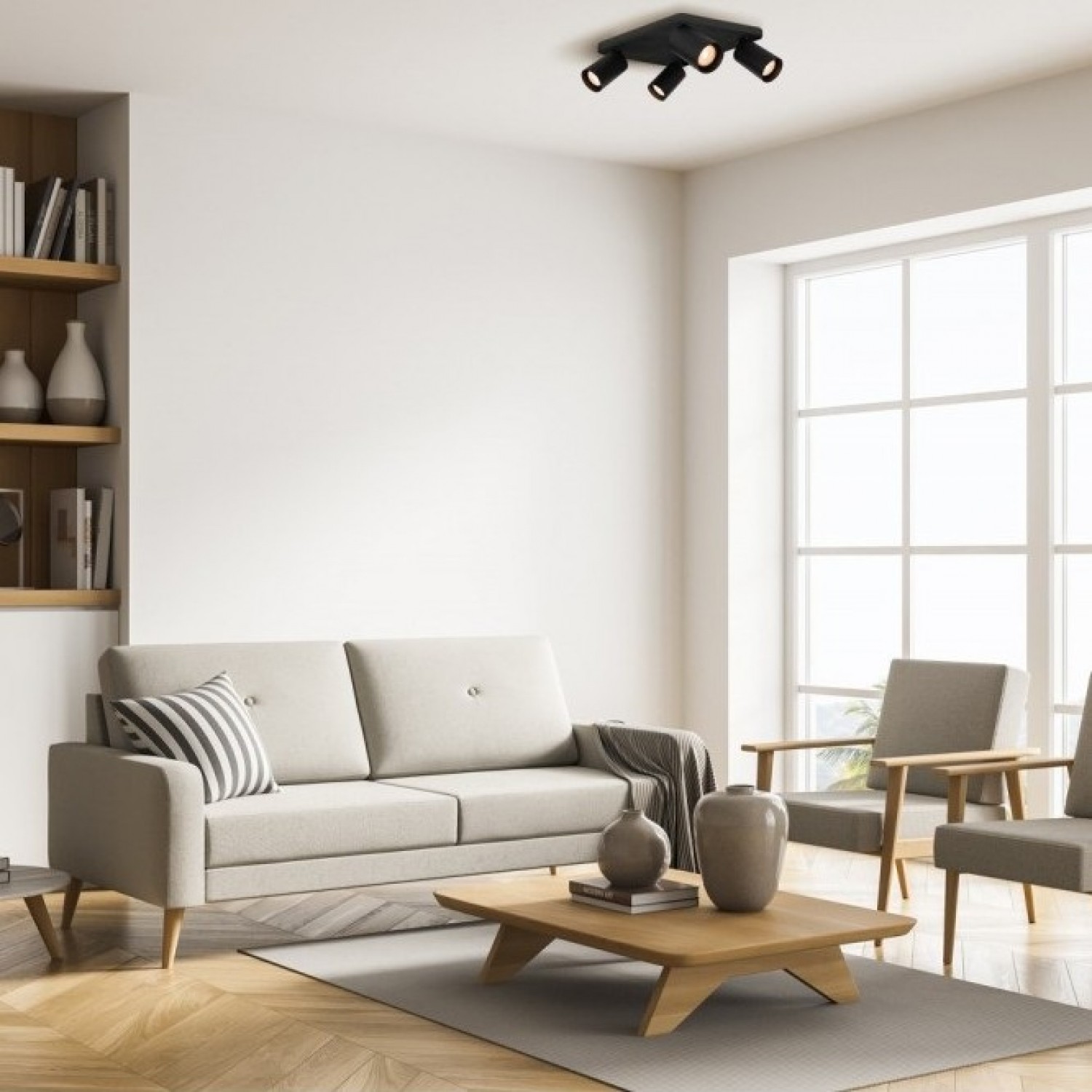 Спот Italux Nesto SPL-23436-4S-BK