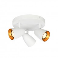 Спот Italux Tino SPL-36748-3R-WH-GD