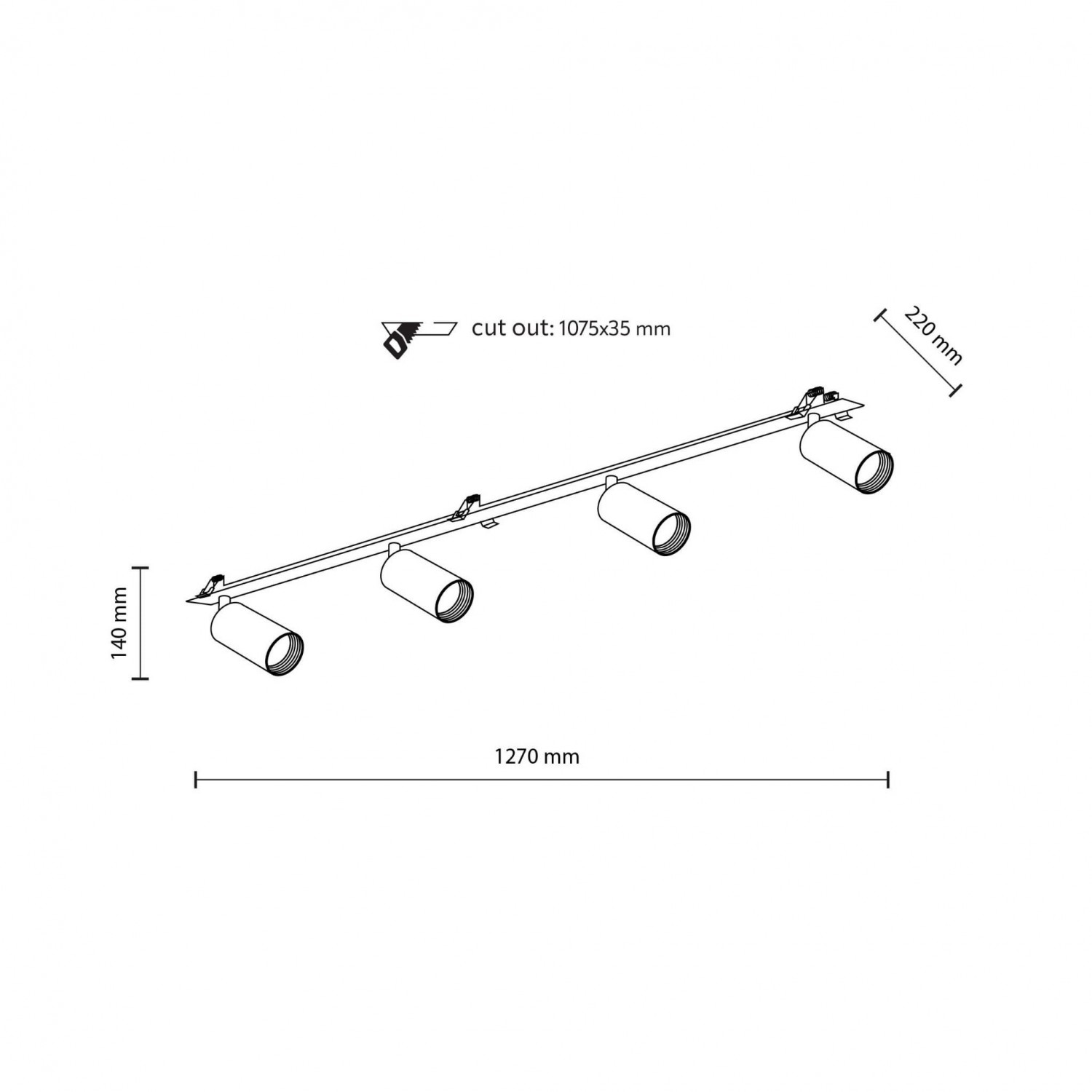 Спот TK Lighting AMIS 10809