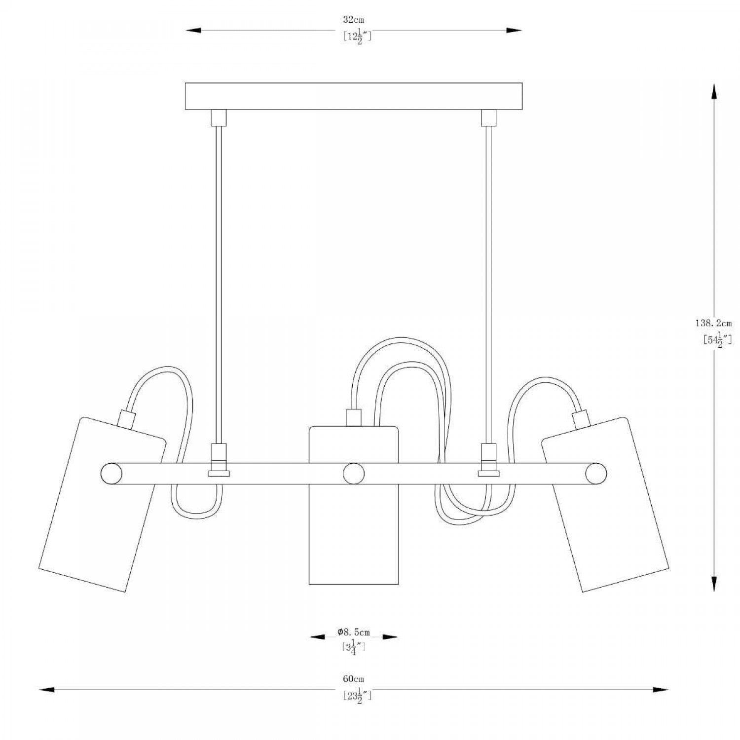 Спот Zuma Line RESI A8162-3A