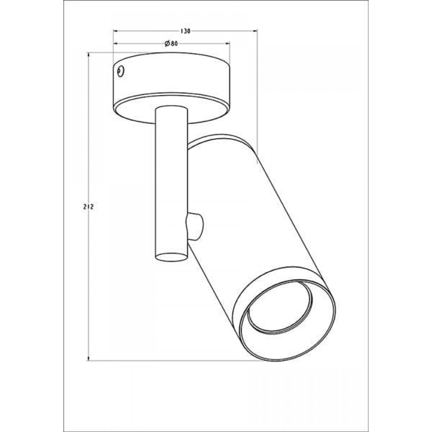 Спот Zuma Line TORI 20016-BK-N