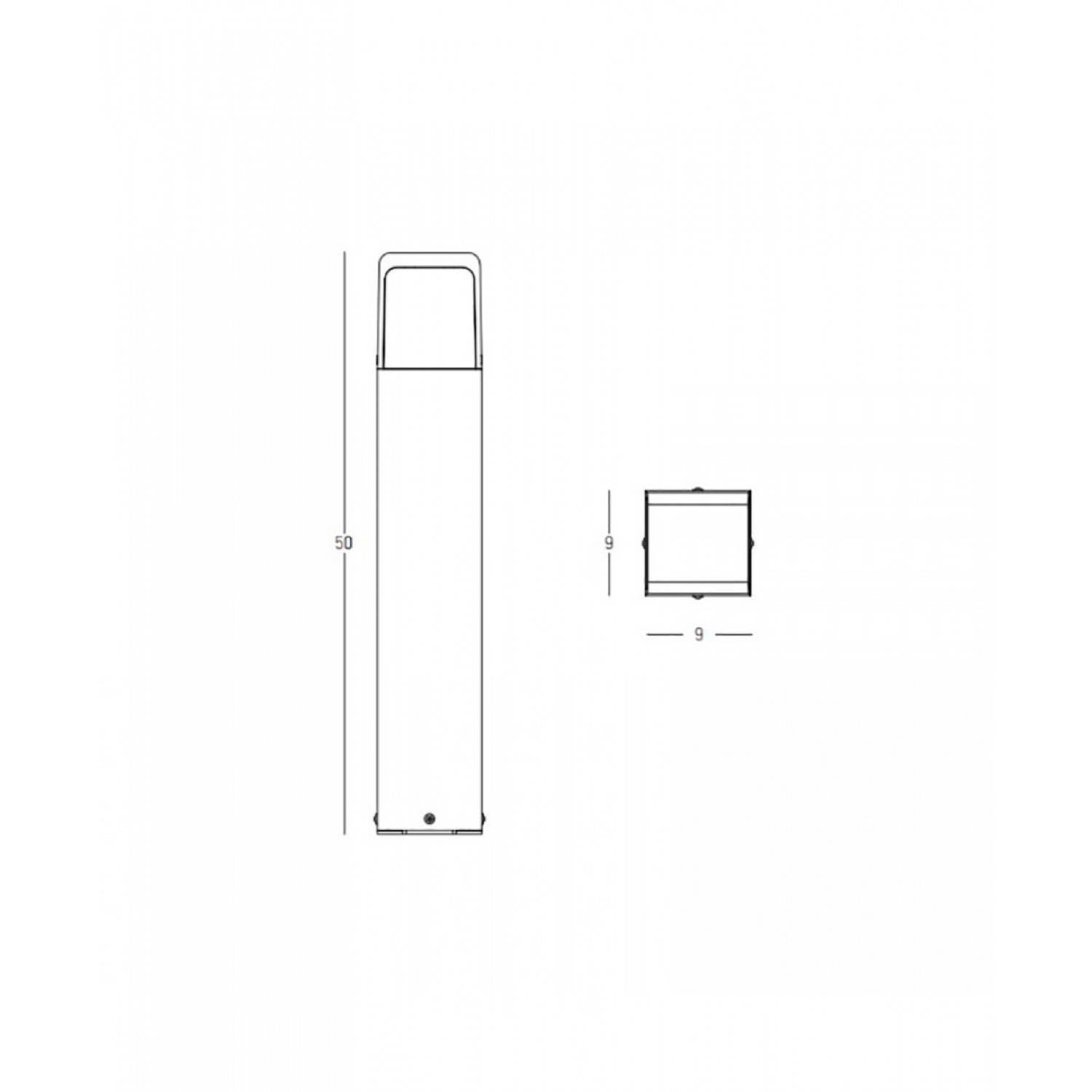 Столбик ZAMBELIS Lights E351 фото 3 Столбик ZAMBELIS Lights E351