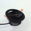 alt_imageТочковий світильник Elekomp Pro Downlight Premium 12w HONEYCOMB 246730