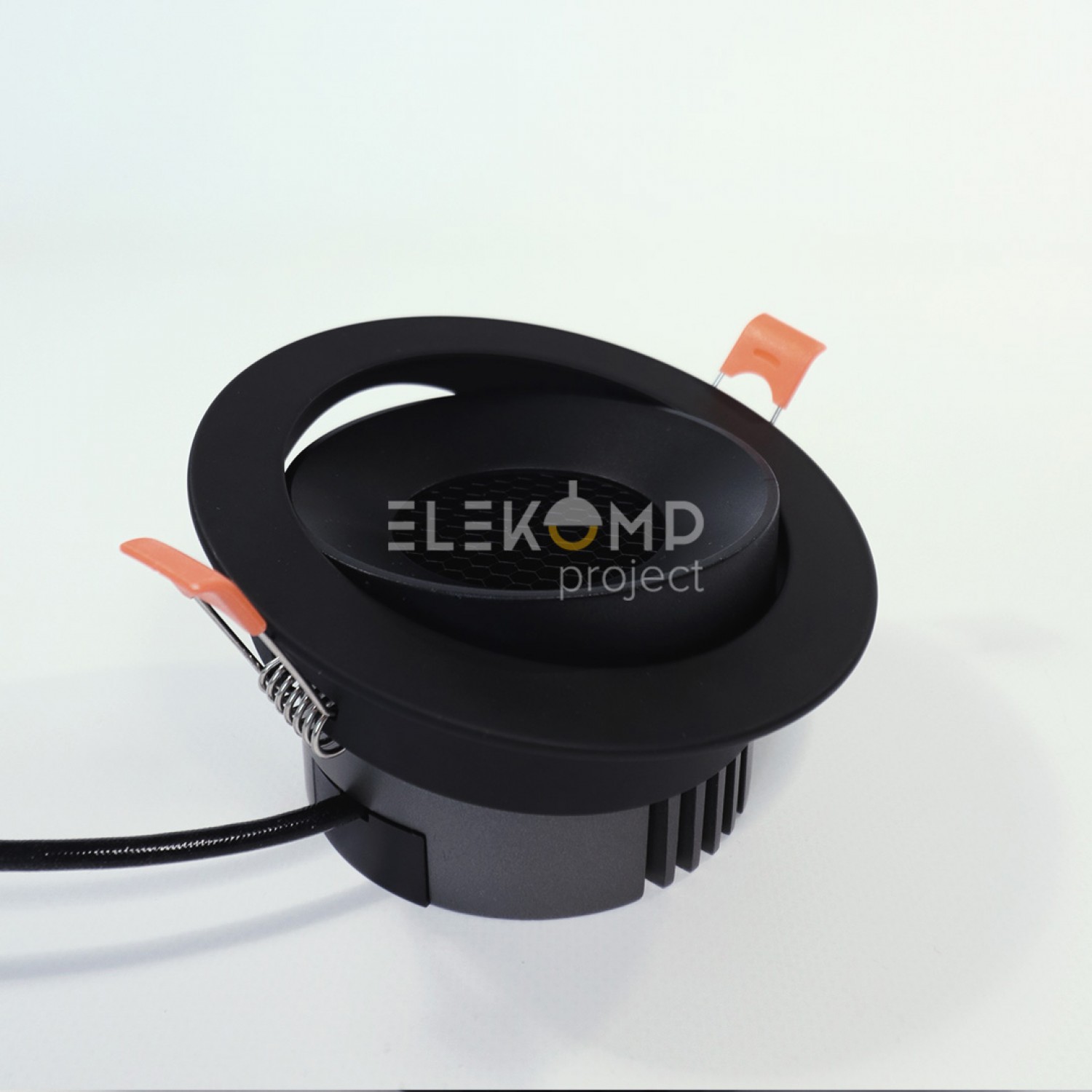 alt_image Точковий світильник Elekomp Pro Downlight Premium 12w HONEYCOMB 246730