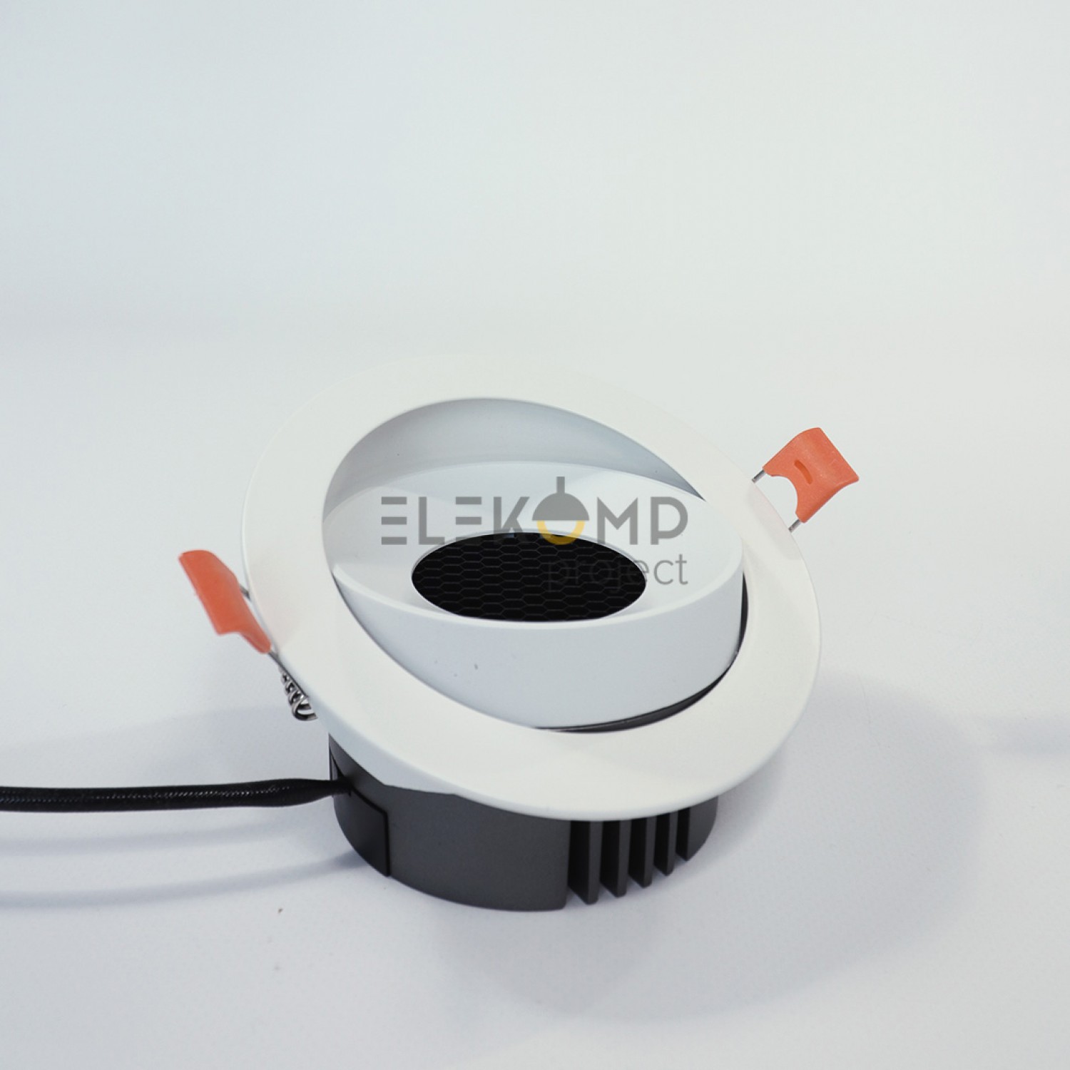 Точечный светильник Elekomp Pro Downlight Premium 12w HONEYCOMB  246732