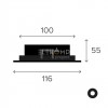 Точечный светильник Elekomp Pro Downlight Premium 12w M 246726 alt_image