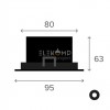 Точечный светильник Elekomp Pro Downlight Premium 12w S 245875 alt_image