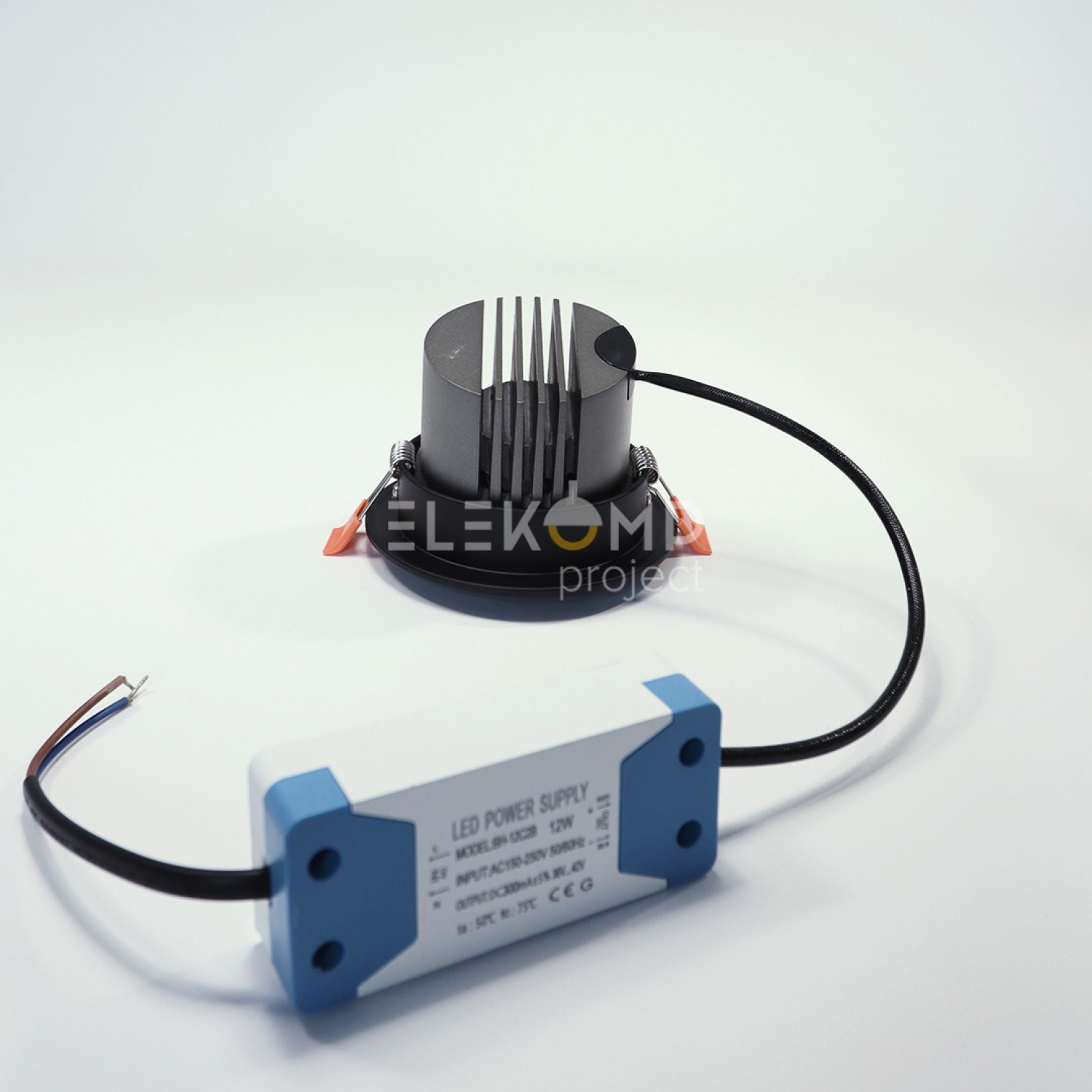 Точковий світильник Elekomp Pro Downlight Premium 12w S 246725