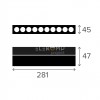 Точечный светильник Elekomp Pro Downlight Premium 24w Line 244583 alt_image