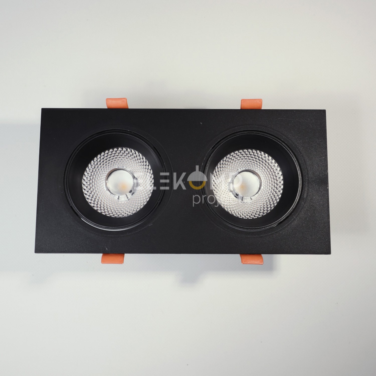 Точковий світильник Elekomp Pro Downlight Premium 2x12w SQ 153738