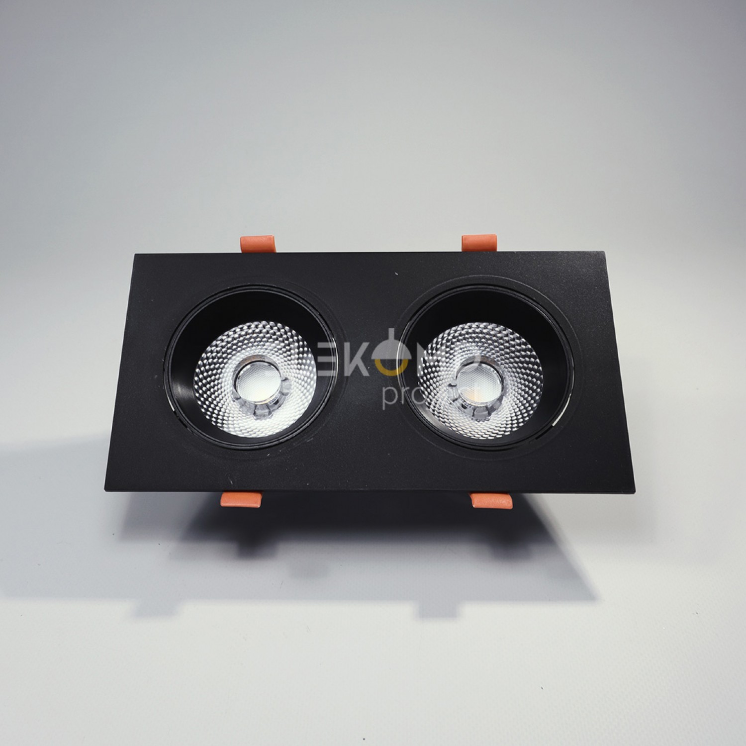 Точковий світильник Elekomp Pro Downlight Premium 2x12w SQ 153740