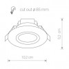 Точечный светильник Nowodvorski HELIOS LED 5W, 3000K CN 8991 alt_image