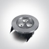 Точечный светильник ONE Light 3W LED Glass Lens Aluminium 10103N/AL/W/35 alt_image