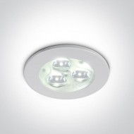 Точковий світильник ONE Light 3W LED Glass Lens Aluminium 10103N/W/D/35
