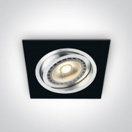 Точковий світильник ONE Light Aluminium R111 Square 51110AB/B