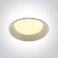 Точковий світильник ONE Light E27 Budget Downlights Metal 10220D/W