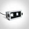 Точечный светильник ONE Light Medium Shop Square Boxes Aluminium + steel 50207B/W/W alt_image