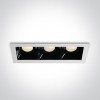 alt_imageТочковий світильник ONE Light Medium Shop Square Boxes Aluminium + steel 50307B/W/W