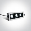 Точковий світильник ONE Light Medium Shop Square Boxes Aluminium + steel 50307B/W/W alt_image