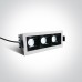Точковий світильник ONE Light Medium Shop Square Boxes Aluminium + steel 50307B/W/W