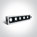 Точковий світильник ONE Light Medium Shop Square Boxes Aluminium + steel 50507B/W/W