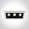 alt_imageТочковий світильник ONE Light Mini Shop Square Boxes 50302B/W/W