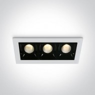 Точечный светильник ONE Light Mini Shop Square Boxes 50302B/W/W