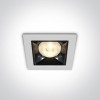 alt_imageТочечный светильник ONE Light Mirror Square Boxes 50106B/W/W