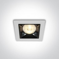 Точечный светильник ONE Light Mirror Square Boxes 50106B/W/W