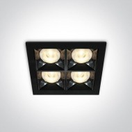 Точечный светильник ONE Light Mirror Square Boxes 50406B/B/W