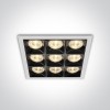 alt_imageТочечный светильник ONE Light Mirror Square Boxes 50906B/W/W