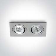 Точечный светильник ONE Light The 1W Mini Square Natural Aluminium 51201AL/D/35