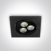 alt_imageТочковий світильник ONE Light 3x1W Square Spots Aluminium 51103LB/W/35