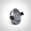 Точковий світильник ONE Light The 3xLED Round Spots Aluminium 11103L/D/15 alt_image