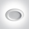 alt_imageТочковий світильник ONE Light The Budget Downlight Range Aluminium 10115T/W/C