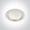 alt_imageТочечный светильник ONE Light The Chrome Bezel Range Aluminium 10115/W/C