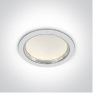 Точечный светильник ONE Light The Chrome Bezel Range Aluminium 10115/W/C