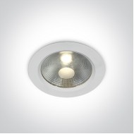 Точечный светильник ONE Light The COB Downlight Range Aluminium 10120C/W/W