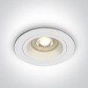 alt_imageТочечный светильник ONE Light The Dark Light Dual Ring Range Aluminium 10105ALG/W
