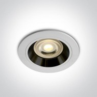 Точковий світильник ONE Light The Dark Light Dual Ring Range Aluminium 10105ALG/W/B