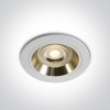 alt_imageТочечный светильник ONE Light The Dark Light Dual Ring Range Aluminium 10105ALG/W/GL