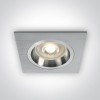 alt_imageТочковий світильник ONE Light The Dark Light Dual Ring Range Aluminium 50105ALG/AL