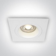 Точечный светильник ONE Light The Dark Light Dual Ring Range Aluminium 50105ALG/W