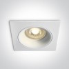 alt_imageТочечный светильник ONE Light The Dark Light Dual Ring Range Aluminium 50105D7/W