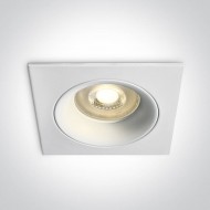 Точечный светильник ONE Light The Dark Light Dual Ring Range Aluminium 50105D7/W