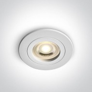 Точковий світильник ONE Light The Dual Ring Range Aluminium 10105A1/W