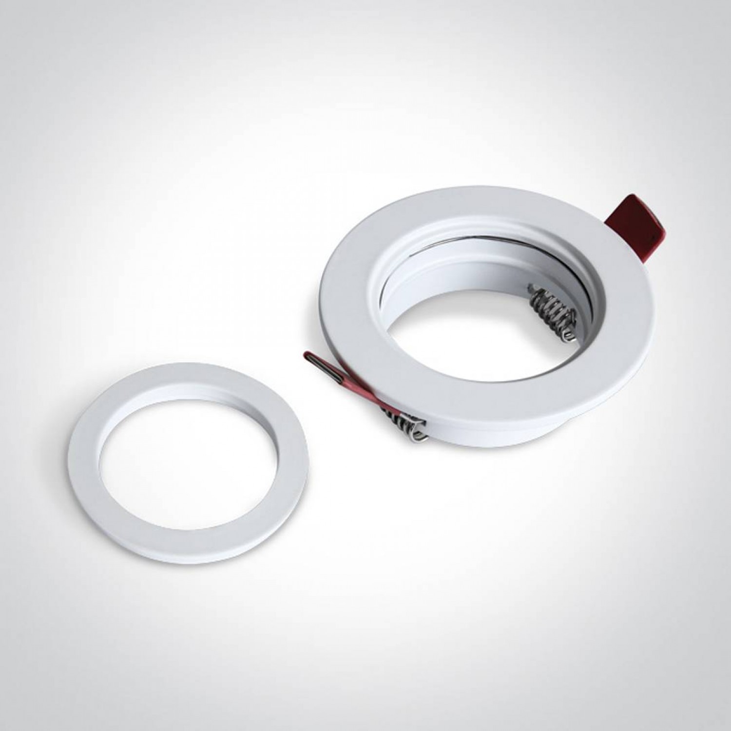 Точечный светильник ONE Light The Dual Ring Range Aluminium 10105A1/W