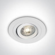 Точечный светильник ONE Light The Dual Ring Range Aluminium 11105ABGL/W